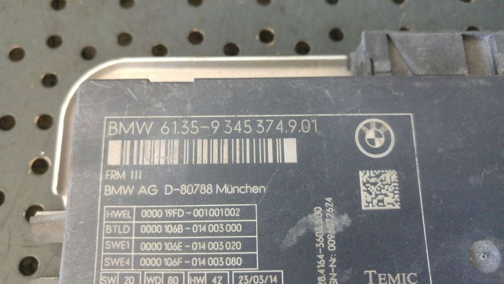 Modul calculator xenon bmw seria 5 f10 f11 61359345374901