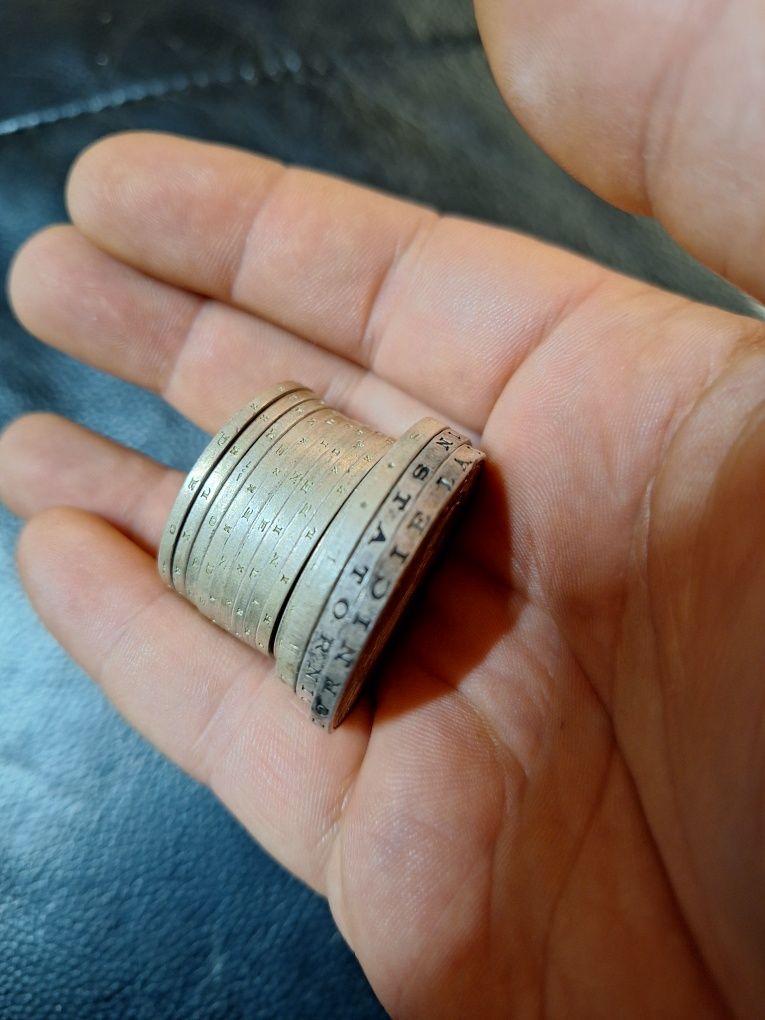 Monede argint românești 500 lei 25000 lei 100000 lei