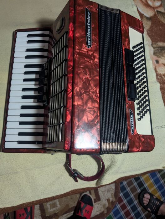 Acordeon Weltmaister 80 basi