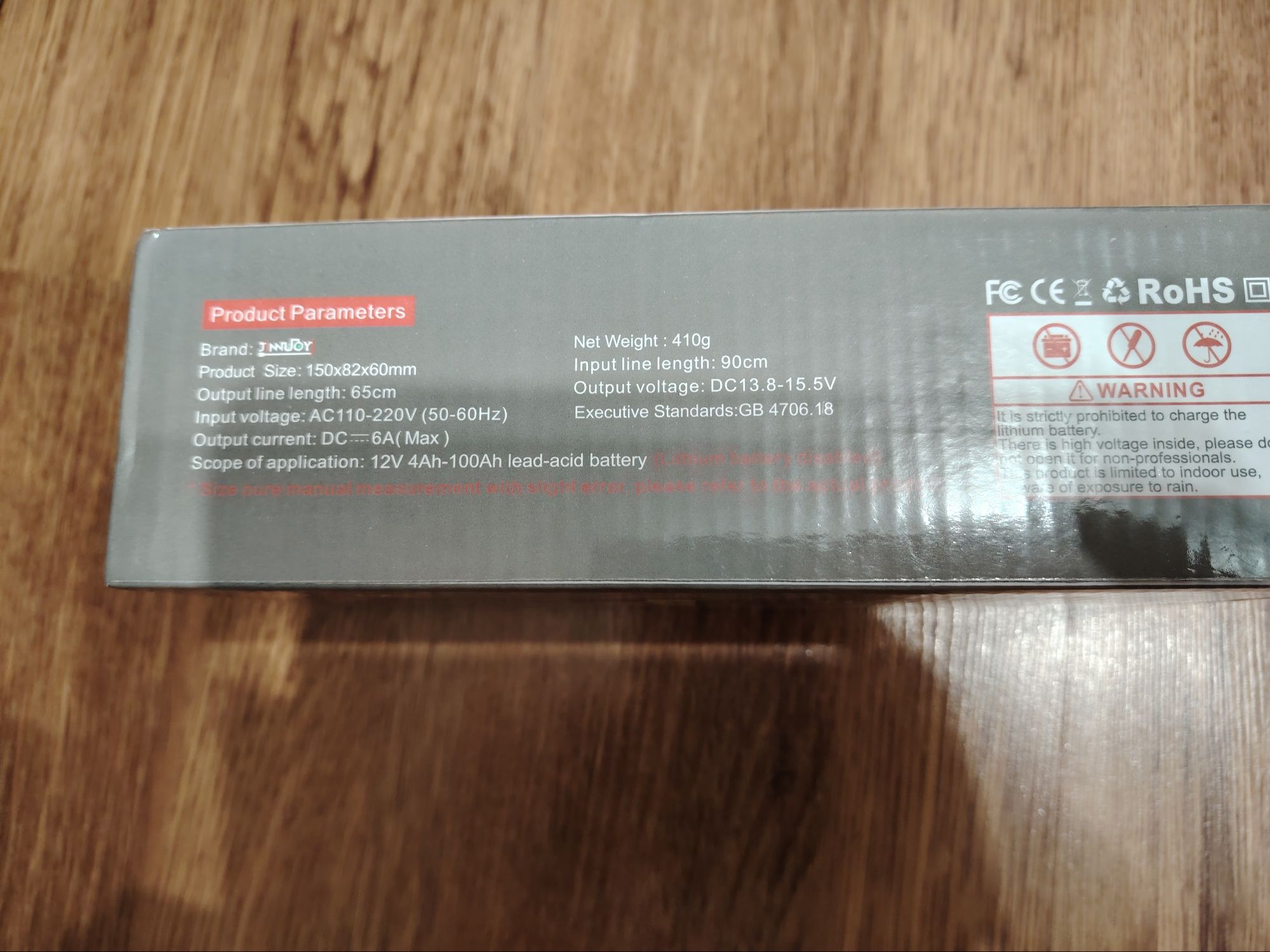 1 2V 6А Интелигентно зарядно устройство за акумулатор