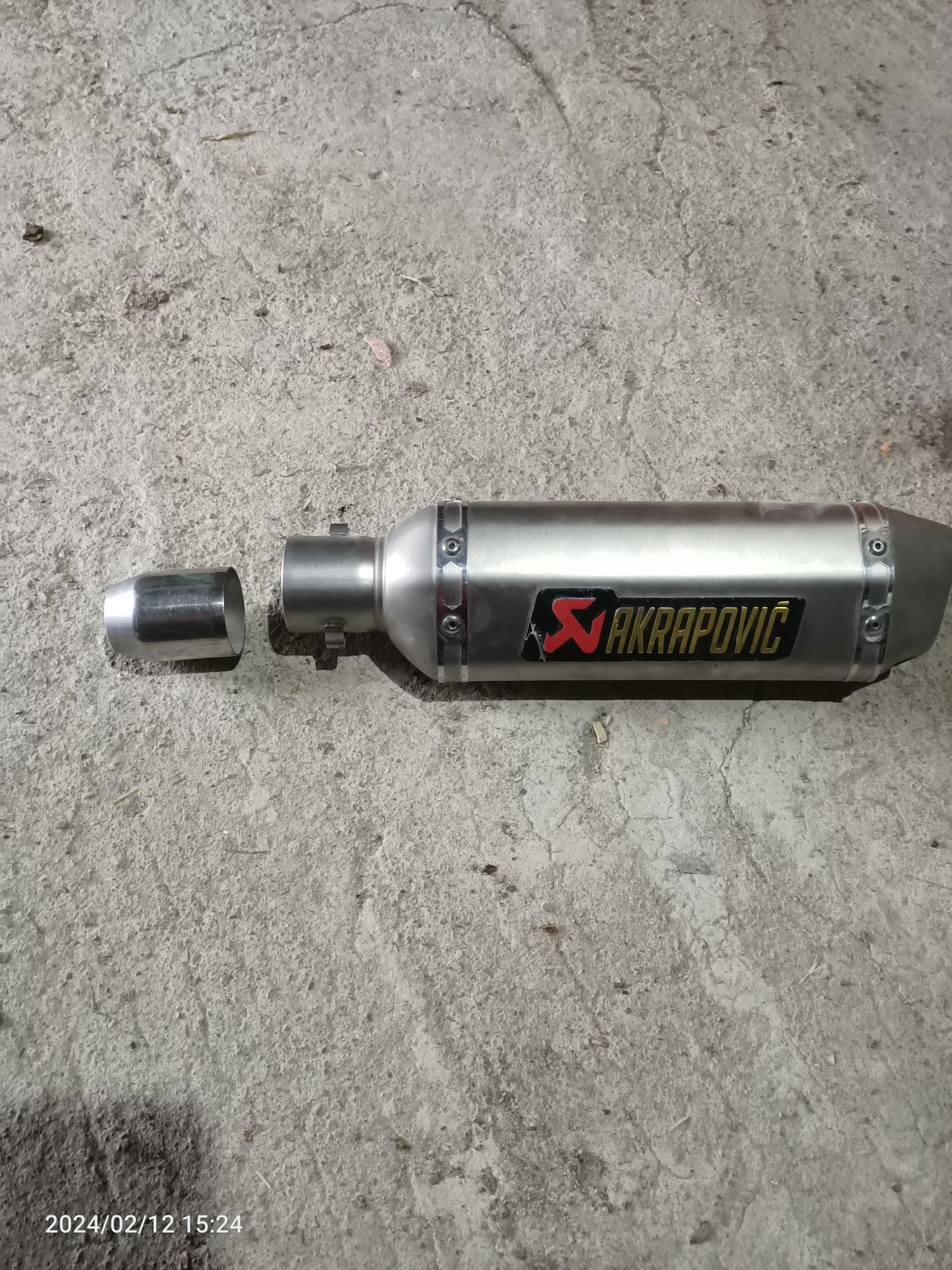 Tobă fake akrapovic