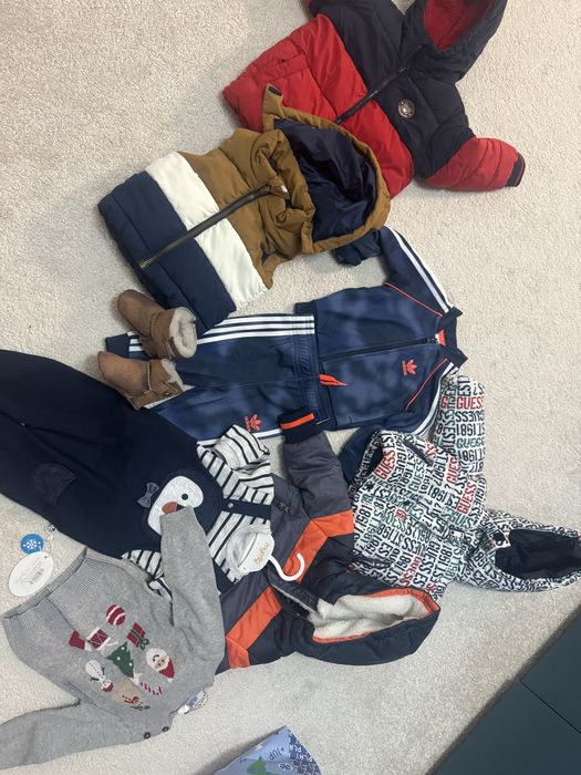 Зимни дрехи за бебе момче