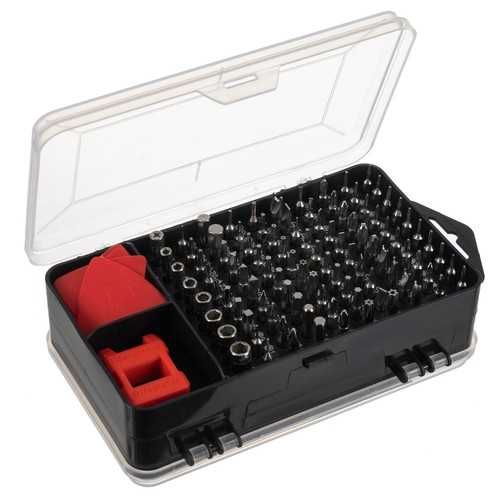 Set Biti Si Tubulare, 110 Piese, Reparat Telefoane, Torx, Crom Vanadiu