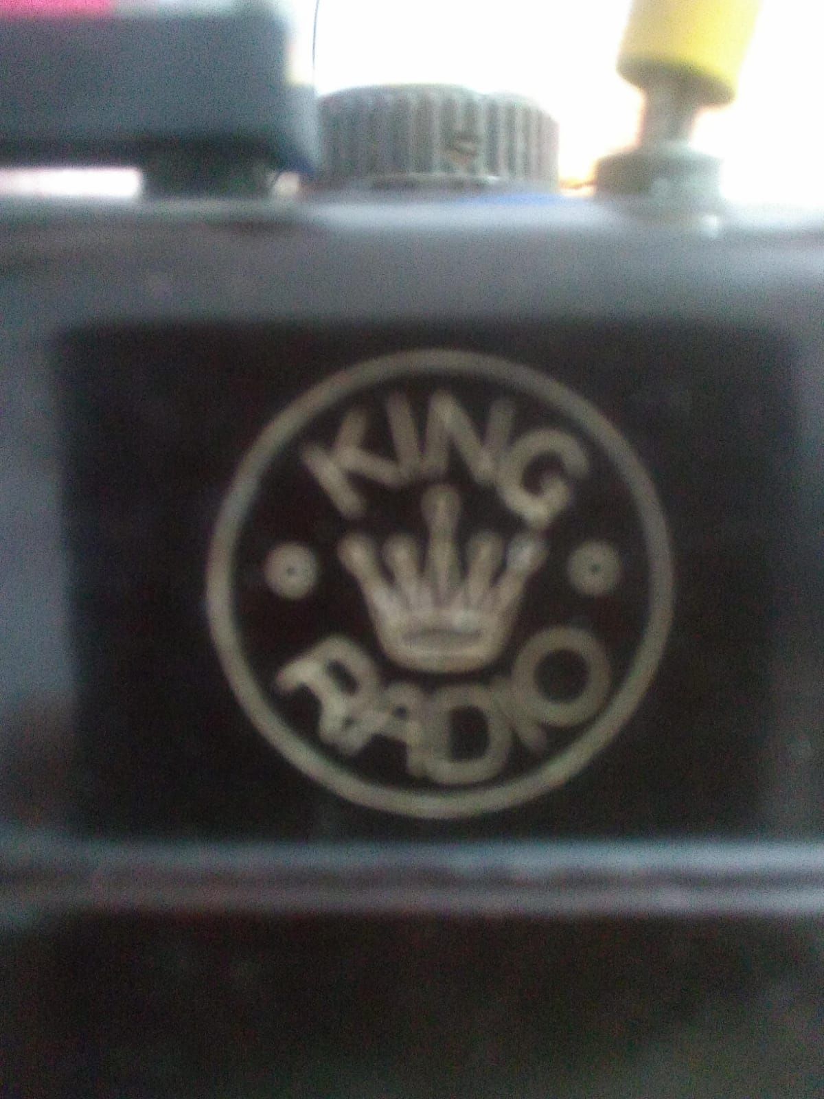 King radio vechi