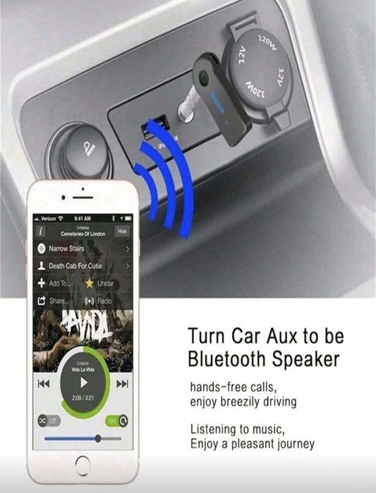 Автомобилен bluetooth 5.0 приемник