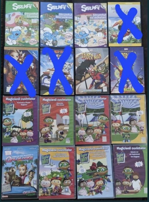 DVD desene animate dublate romana