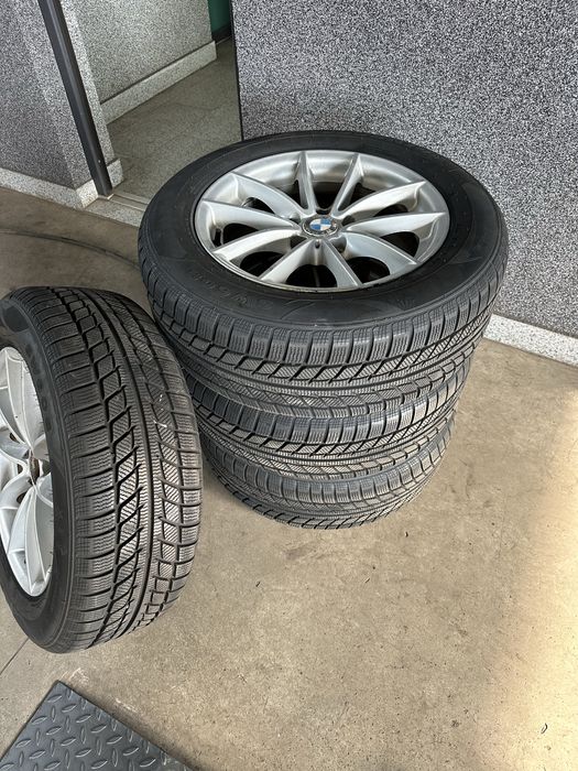 Jante BMW F25 X3 X4/ anvelope iarna 225/60/17