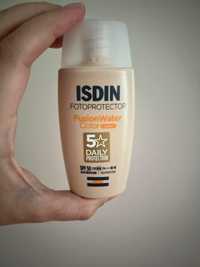 Слънцезащитен крем тониран Isdin fusion water spf 50