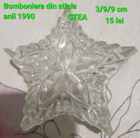 Bomboniera sticla stea 1990