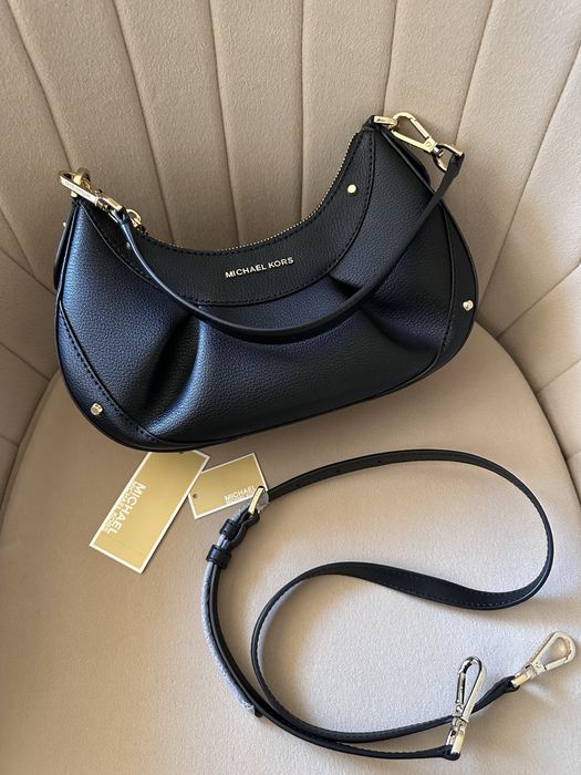 Michael Kors Enzo дамска чанта от естествена кожа