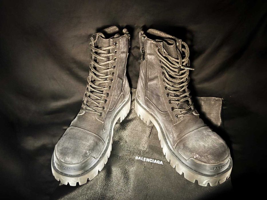 Balenciaga Combat Strike Boots EU44/Баленсиага Комбат Страйк