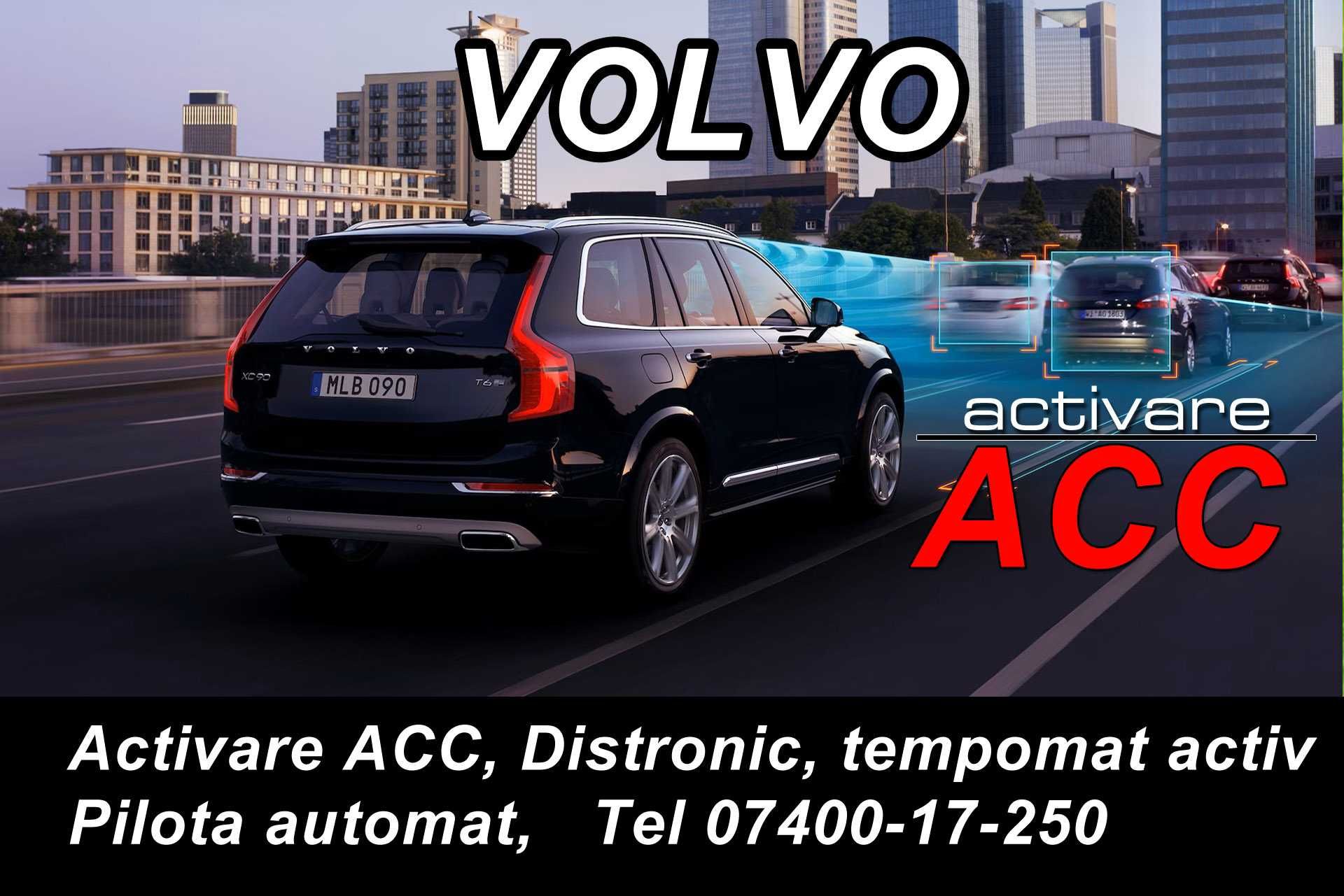 Activare ACC VOLVO, Adaptive Cruise Control PA Pilot Automat Distronic