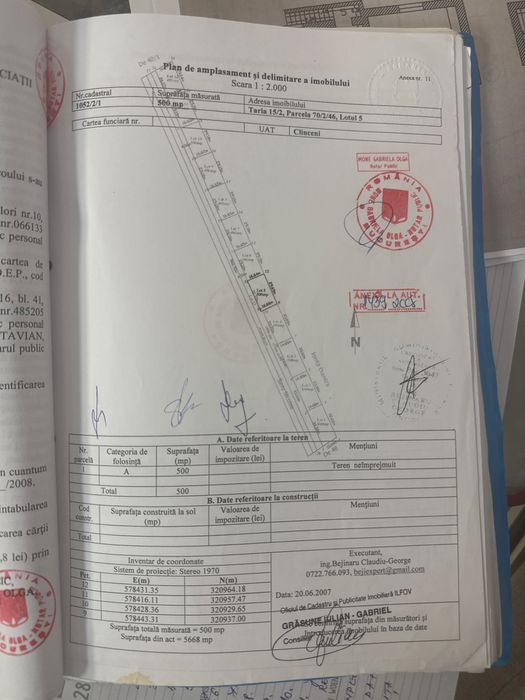 Teren Clinceni Bragadiru 500 mp