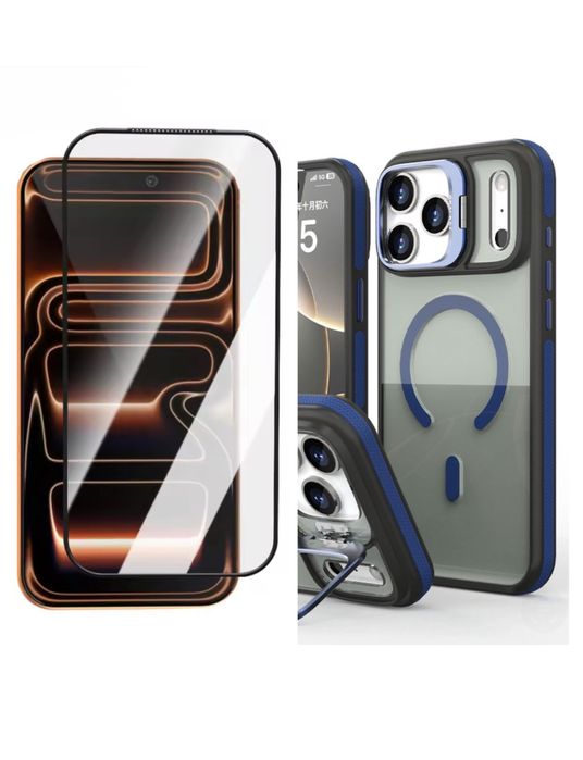 Husa Magsafe ShockProof + Folie Sticla - Iphone 17 PRO MAX AIR