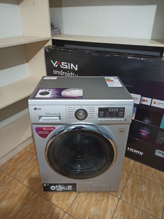 Стиралная LG DirectDrive TrueSteam Стиралный машина АВТОМАТ Стиралка