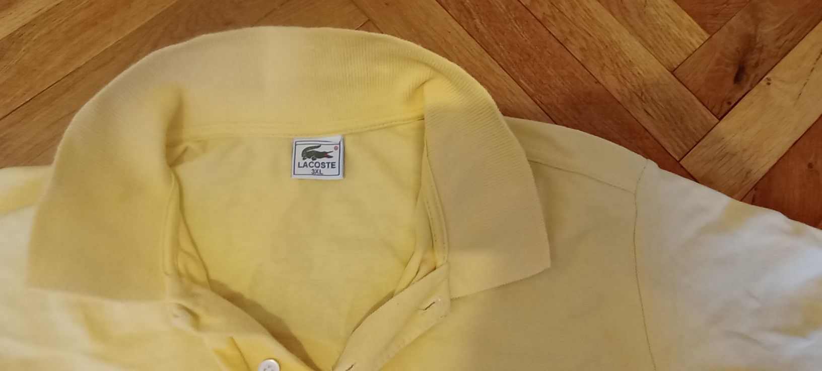Мъжко поло Lacoste, жълто