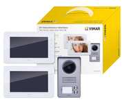 Kit videointerfon Vimar de perete cu 2 videointerfoane