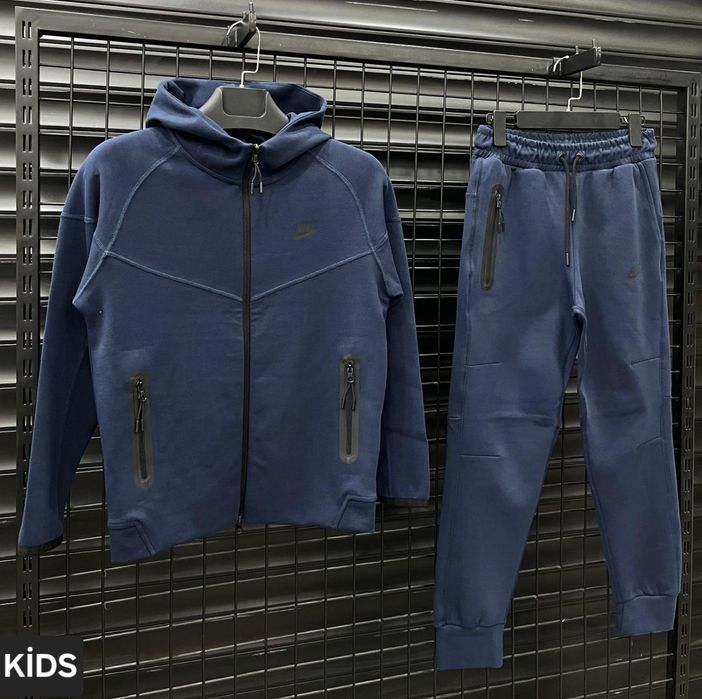 Детски и юношески екипи Nike Tech Fleece, памучни с удобна кройка