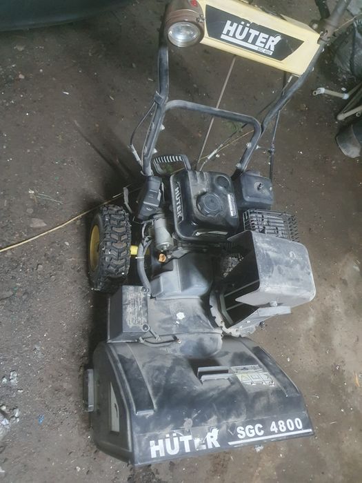 Huter sgc 4800 снегоуборочная машина