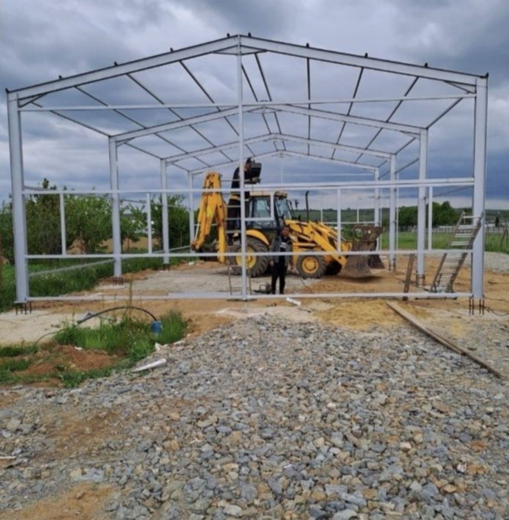 vand hala metalica 20x10x4 La 4300 euro
Fac și alte dimensiuni pe coma
