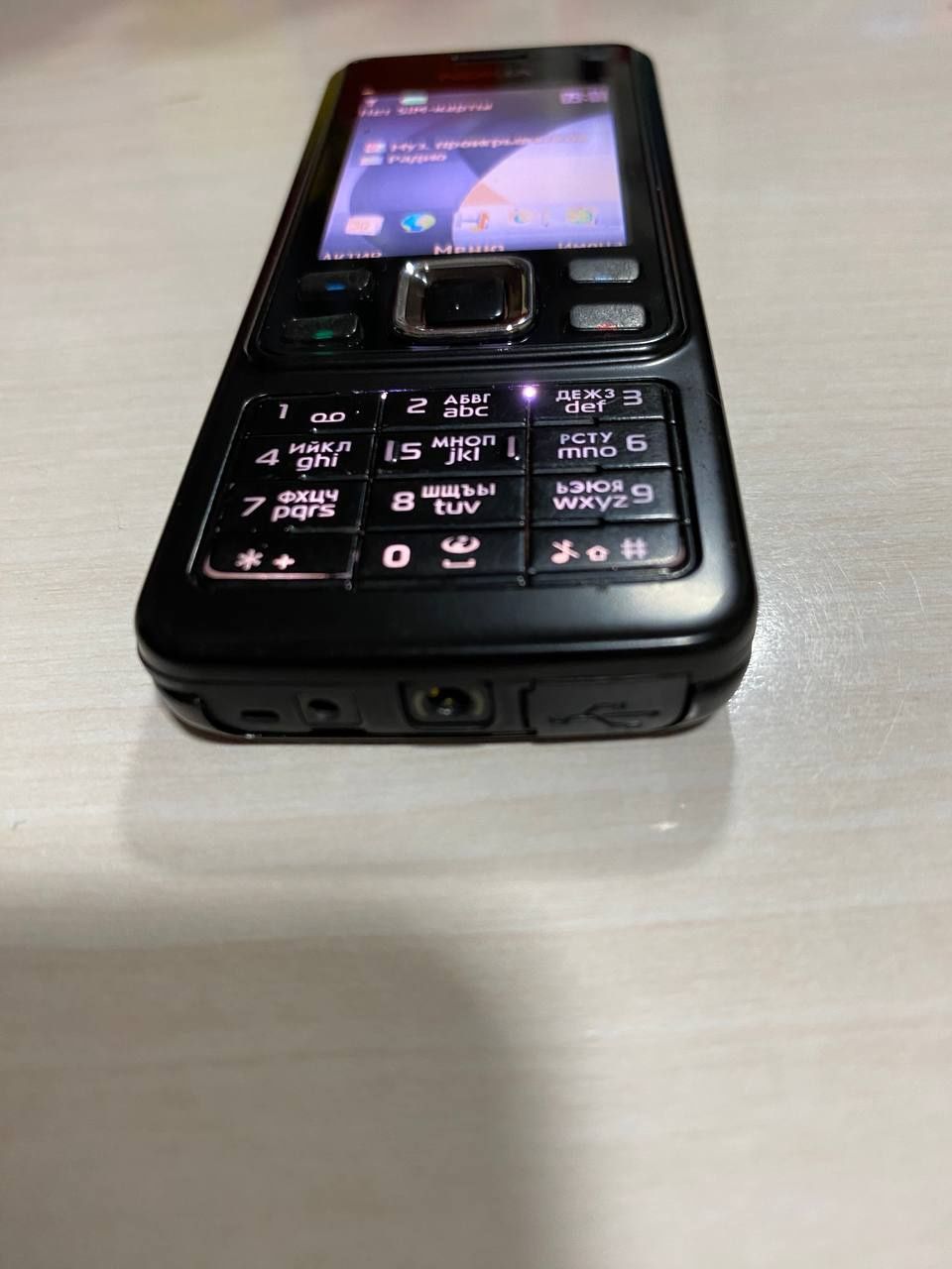 Assalom alekum telefon sotiladi Original Nokia 6300 Black Qora Rang