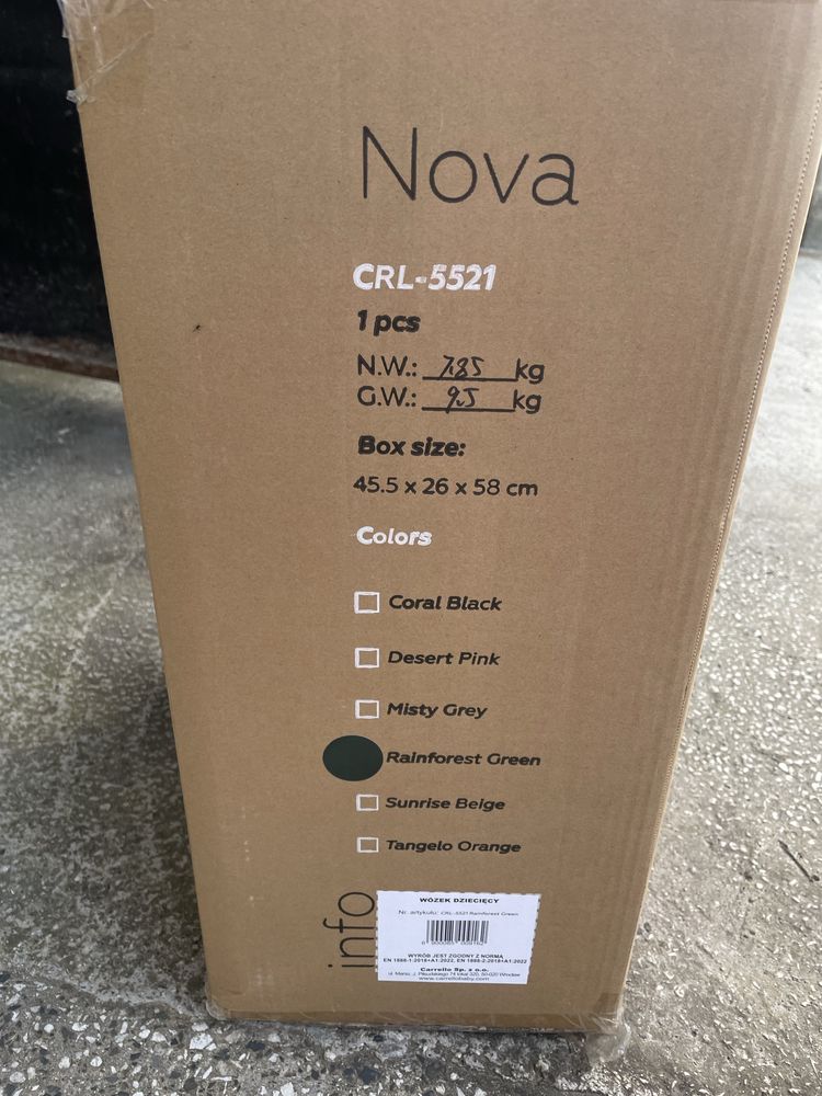 Бебешка количка CARRELLO Nova CRL-5521