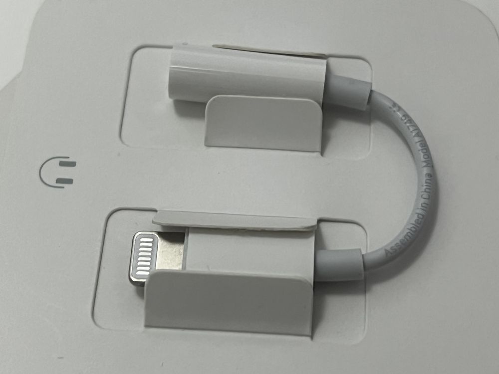 Adaptor lightning to jack original Apple iPhone