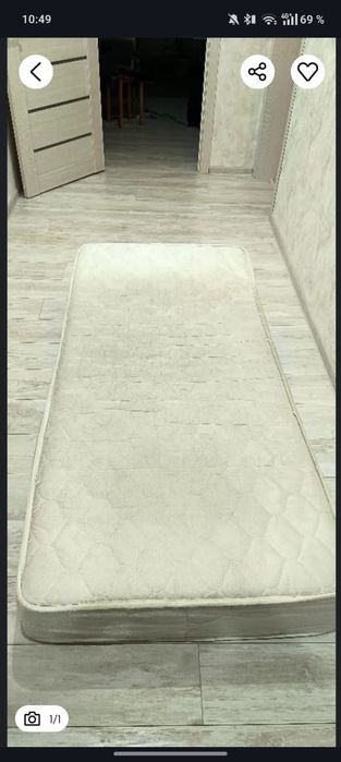 Матрос односпальный ортопедический б/у