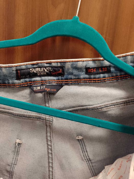 Blugi albastru deschis Sublevel W34 L32