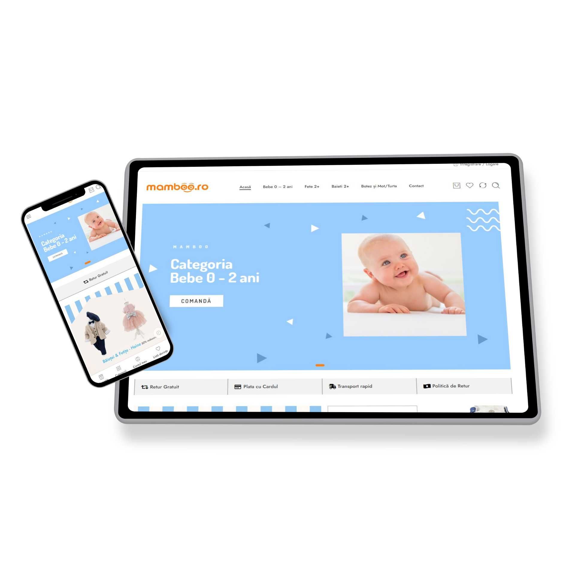 Web Design - Creare Magazin Online / Creare site web