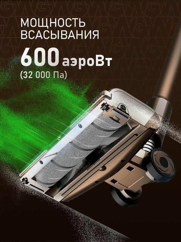 Вертикальный беспроводной пылесос Weissgauff V12