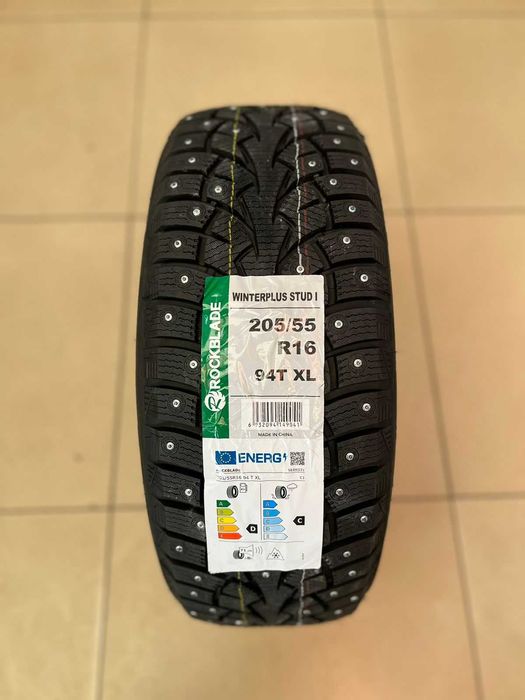 205/55 R16 китай ROCKBLADE winterplus stud I шипованные мягкие