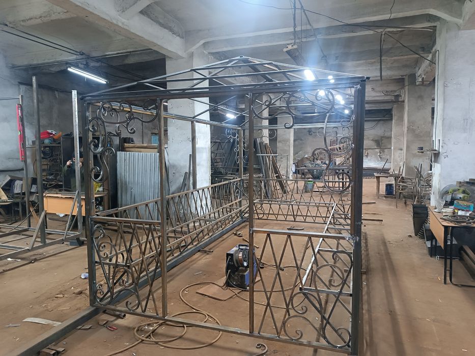 Беседки металлические