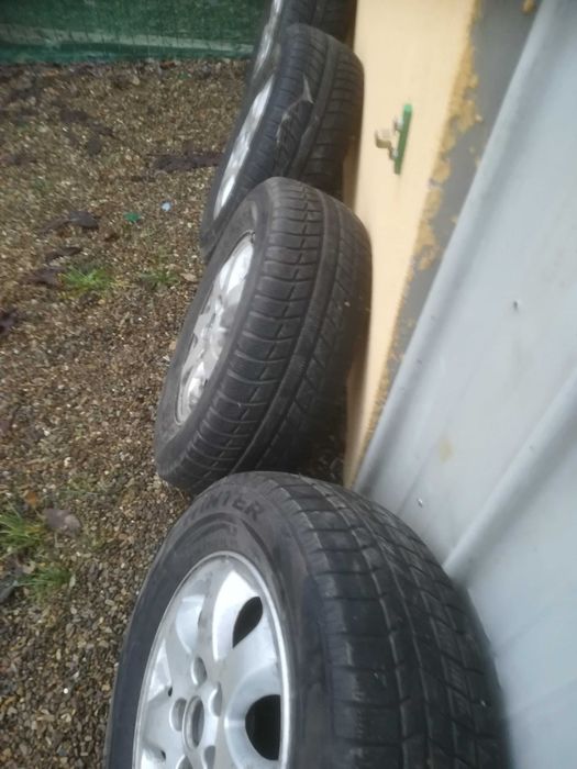 4Cauciucuri iarnă 185/60R15-T XLcu genți.+2 roti agricole 7,2-40Michel