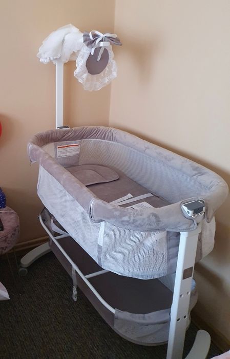 Pat Baldachin Co-Sleeping + Cadou ( in descriere)