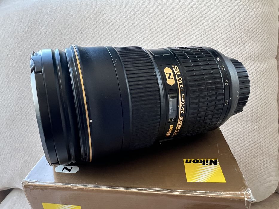 AF-S Nikkor 24-70mm f/2.8G ED обектив Nikon