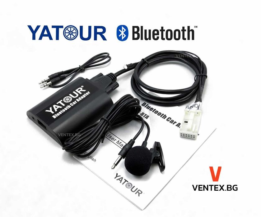 YATOUR Bluetooth адаптер за Audi A3 A4 от 2006-2010г. Музика Разговори