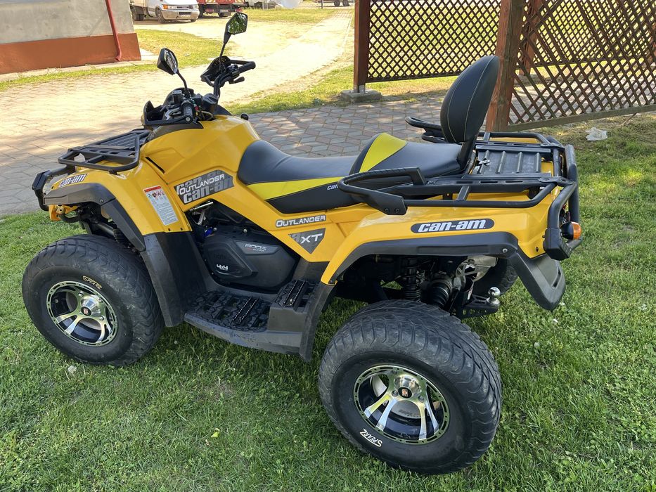 Can am outlander 800R an 2008 inmatriculat politie acte valabile