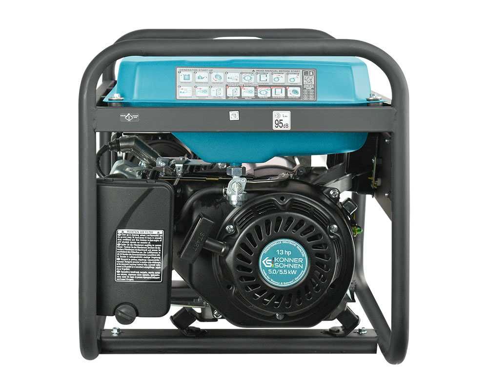 Generator curent pe benzina cu ATS 400V 5,5 kW Konner KS 7000E-3 ATS