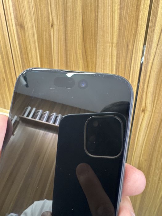 iphone 15pro black 128gb 90%