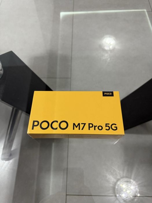 Poco M7 Pro 5G silver 256GB / 8GB RAM • NOU / SIGILAT • neverlocked