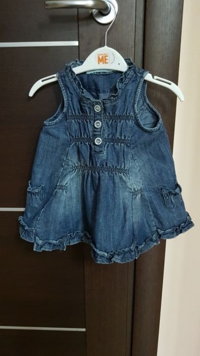 Rochita Jeans Fox Baby 3-6 luni