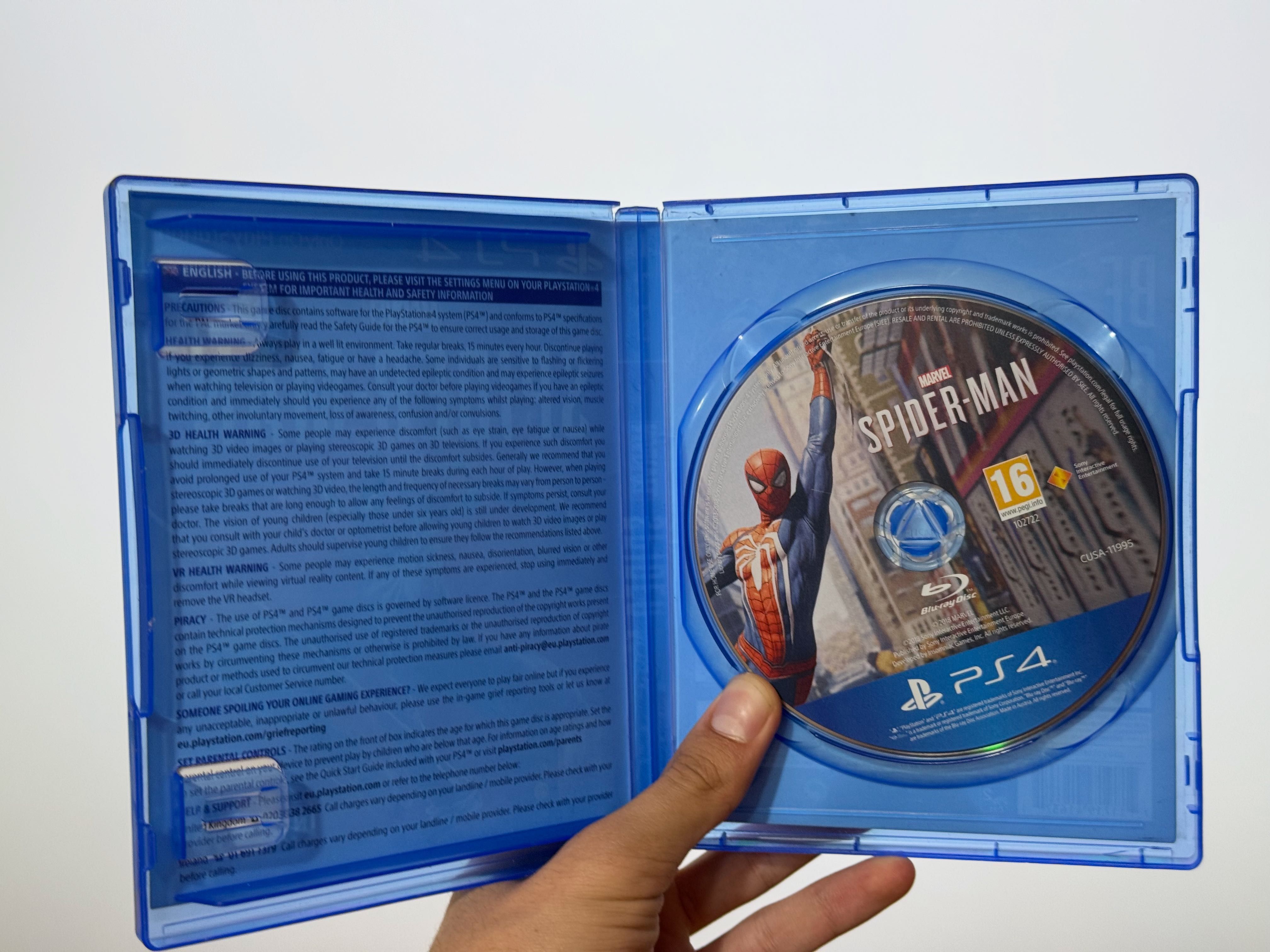 Игра Spider-man за Ps 4