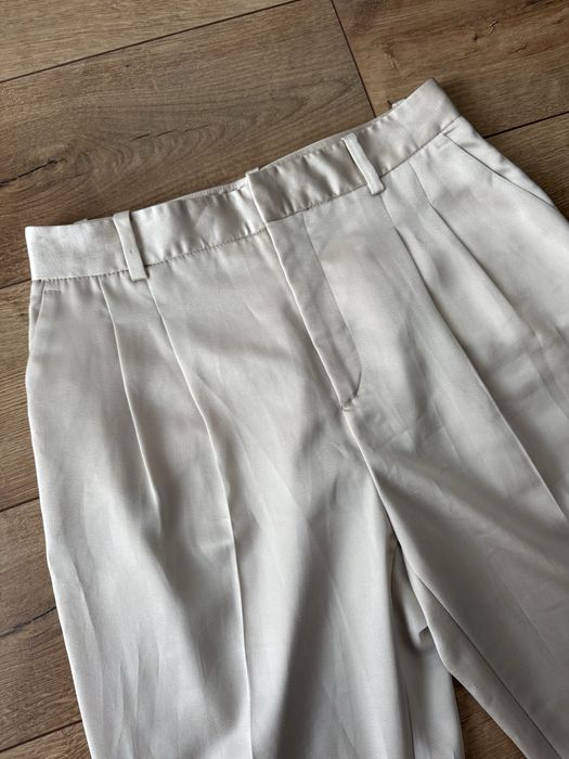 Pantaloni Zara din satin