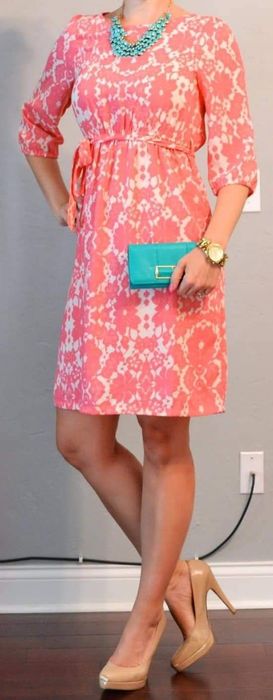 Rochie roz floral H&M