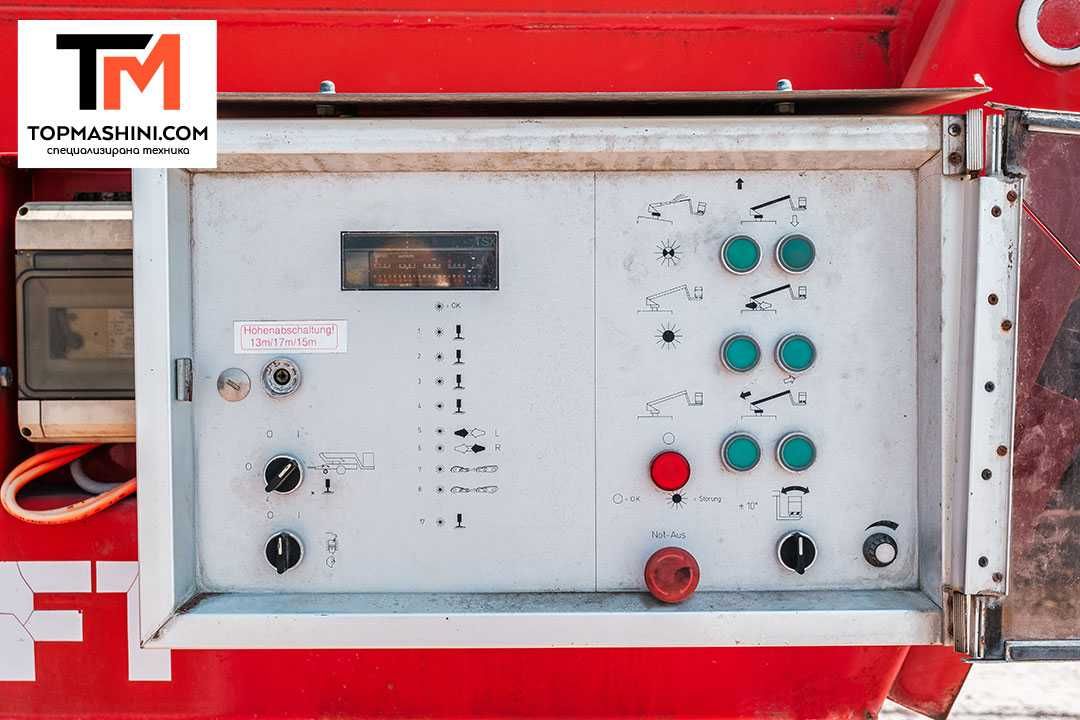 Телескопична вишка ремарке Teupen GT17H
