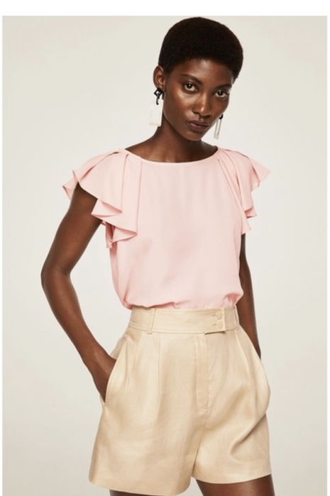 Top Mango roz XS