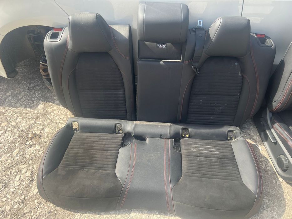 Кожен салон с алкантар Amg W176 Mercedes A clasa н 567 facelift