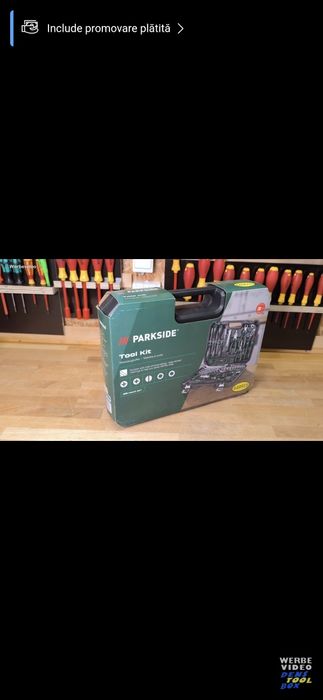 Parkside scule 95 piese