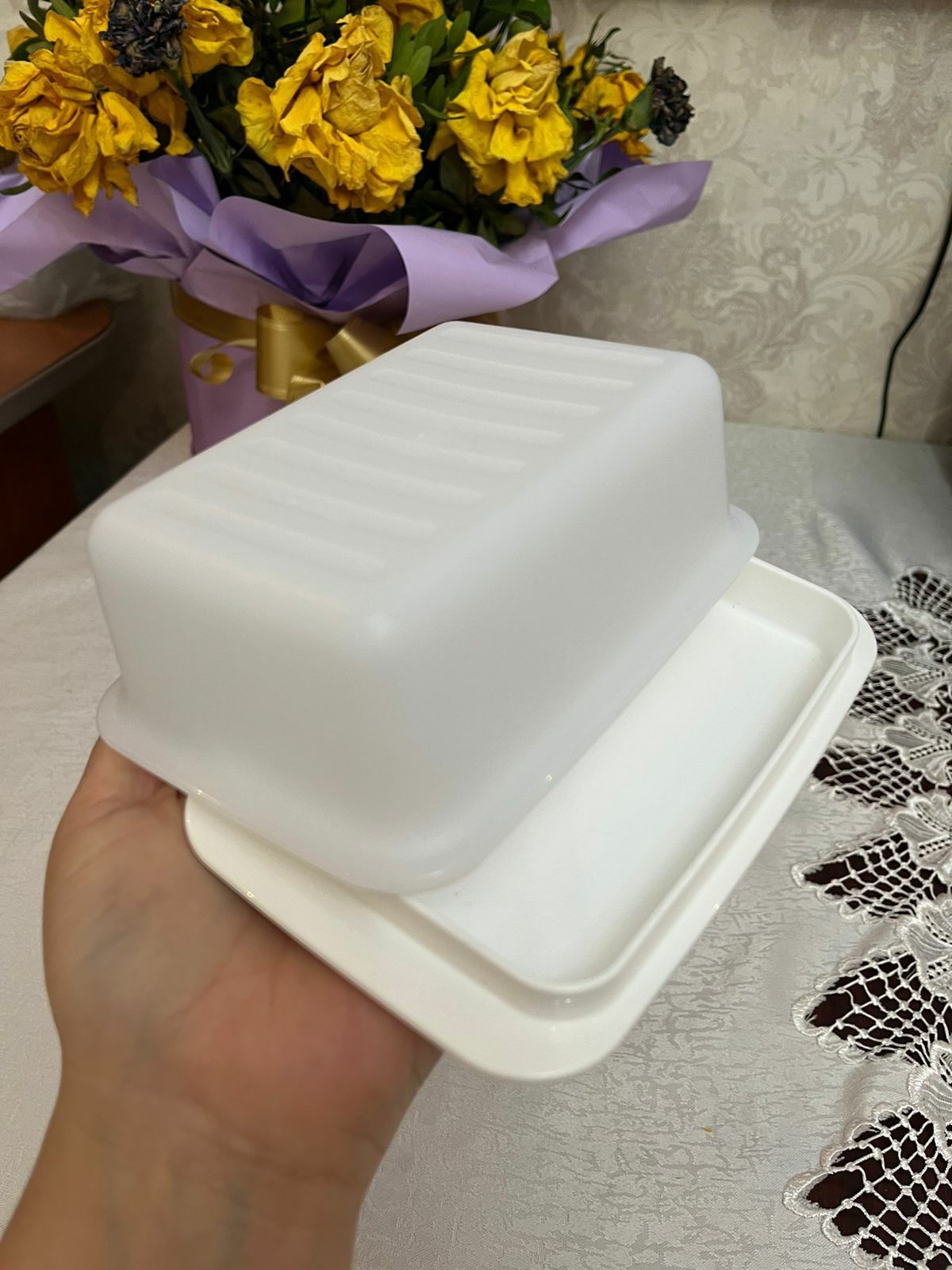 Масленка Tupperware